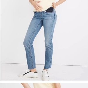 Madewell Maternity Perfect Vintage Jeans in Enmore Wash 24